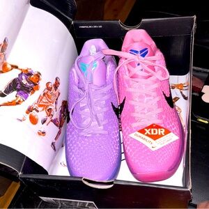 Nike Kobe VI Pink and Purple Shoes Men Size 7.5